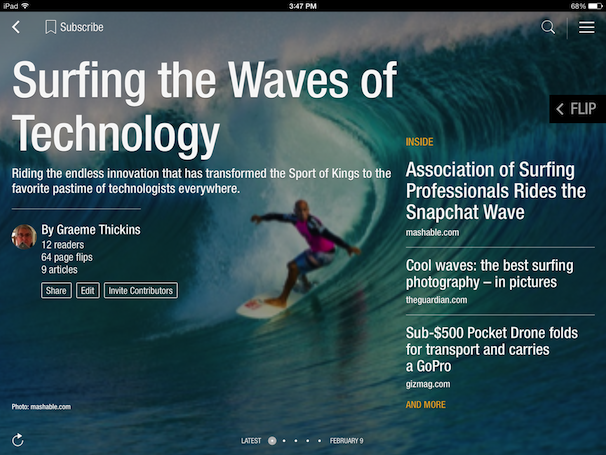 SurfTech-Flipboard