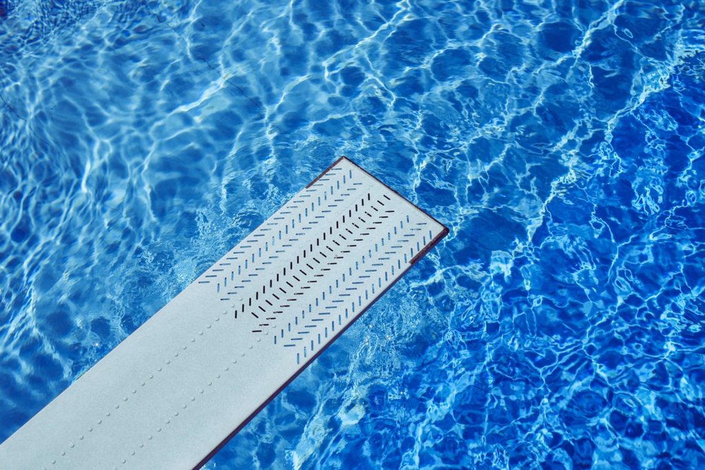 photo of diving board