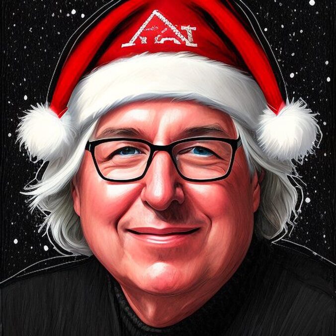 Graeme Thickins Christmas avatar